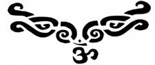 Om Lowerback Stencil #9