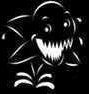 Shark Jumping out of Water Stencil #1