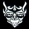 Maori Mask Stencil #3