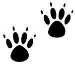 Native American &quot;Double/Paw&quot; Stencil #4