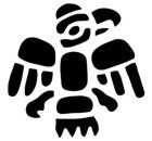 Native American &quot;Eagle&quot; Stencil #20