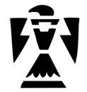 Native American &quot;Hawk&quot; Stencil #21