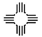 Native American &quot;Sun&quot; Stencil #27