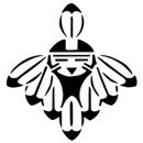 Native American &quot;Kachina Head&quot; Stencil #28