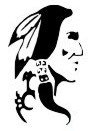 Native American &quot;Indian Profile&quot; Stencil #31
