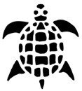 Native American &quot;Turtle&quot; Stencil #32