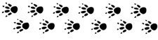 Native/South American &quot;Paw Armband&quot; Stencil