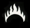 Navel &quot;Flame&quot; Stencil #24