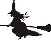 Halloween &quot;Witch&quot; Stencil #2