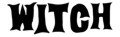 Halloween &quot;Witch Font&quot; Stencil