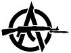 &quot;Anarchy Gun&quot; Stencil
