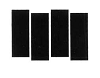 &quot;Black Flag &quot;Bars Logo&quot; Stencil