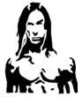&quot;Iggy Pop&quot; Stencil