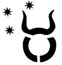 Zodiac Taurus Stencil w/ Stars (USA Version)
