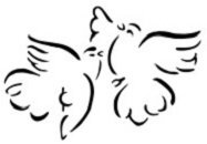 &quot;2 Doves&quot; Stencil