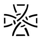 &quot;Celtic Cross&quot; Stencil #1