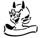 &quot;Devil&quot; Stencil #2