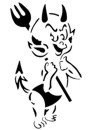 &quot;Devil&quot; Stencil #3