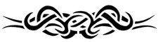Tribal Armband Stencil #2