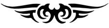 Tribal Armband Stencil #7