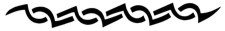 Tribal Armband Stencil #9