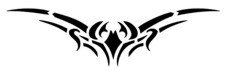 Tribal Armband Stencil #10