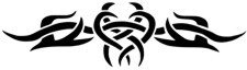 Tribal Armband Stencil #11