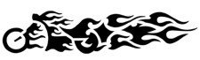 Tribal Motorcycle Armband Stencil #14