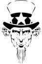 &quot;Uncle Sam&quot; Stencil #2