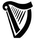 &quot;Guiness Beer Harp&quot; Stencil