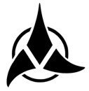 &quot;Klingon Trefoil/Empire&quot; Stencil