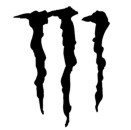 &quot;Monster Energy Drink&quot; Stencil