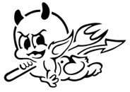 &quot;Flying Devil&quot; Stencil
