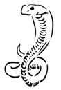 &quot;Cobra Snake&quot; Stencil #3