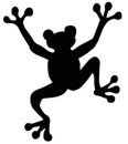 &quot;Jumping Frog&quot; Stencil #2