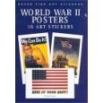 World War II Posters: 16 Art Stickers