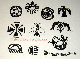 Native American Paper Stencils #1