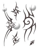 Tribal Paper Stencils #2