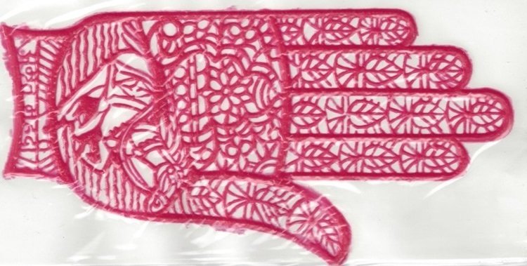 Hand Stencil #7