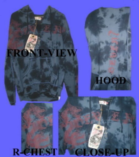 Dark Blue Seven/7 For All Mankind &quot;Dragon Tattoo&quot; Hoodie