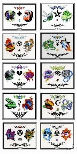 50 Full Color Flash Design Sheets