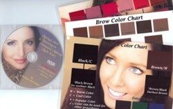 Mixing Color and Drawing on Permanent Makeup Made Easy (DVD)