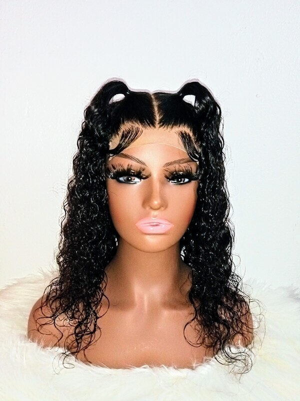 Deep wave closure wig