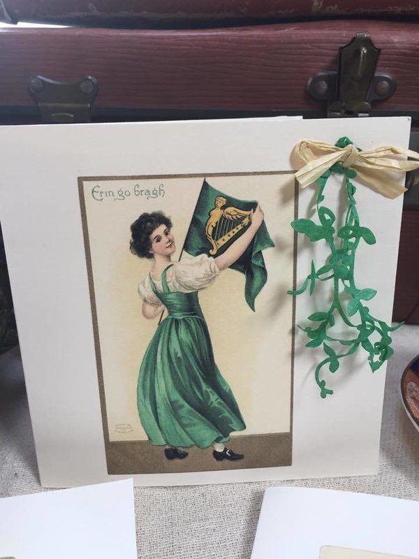 Erin go Bragh (Ireland Forever) seed paper greeting card