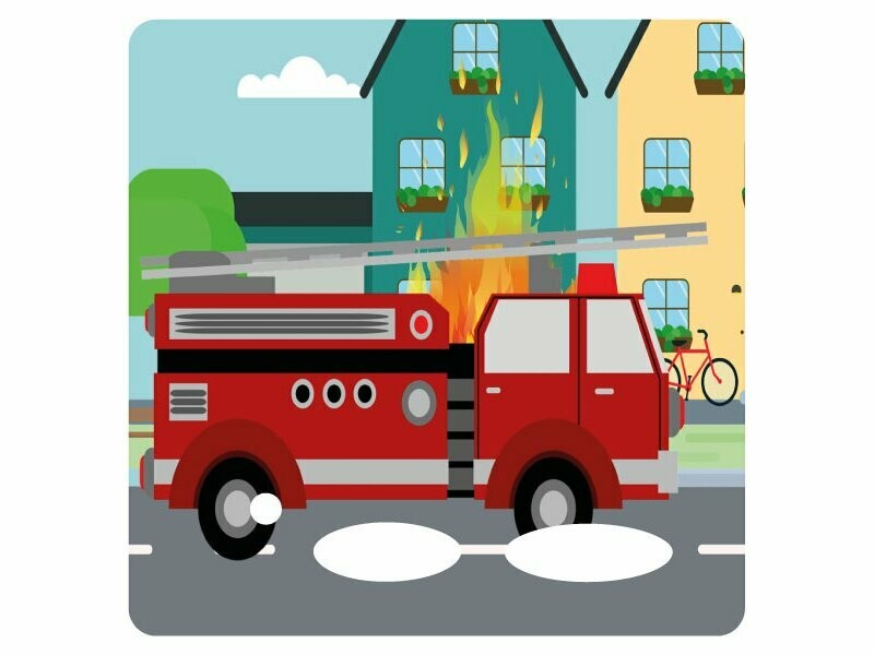 Schutzfolie Feuerwehr