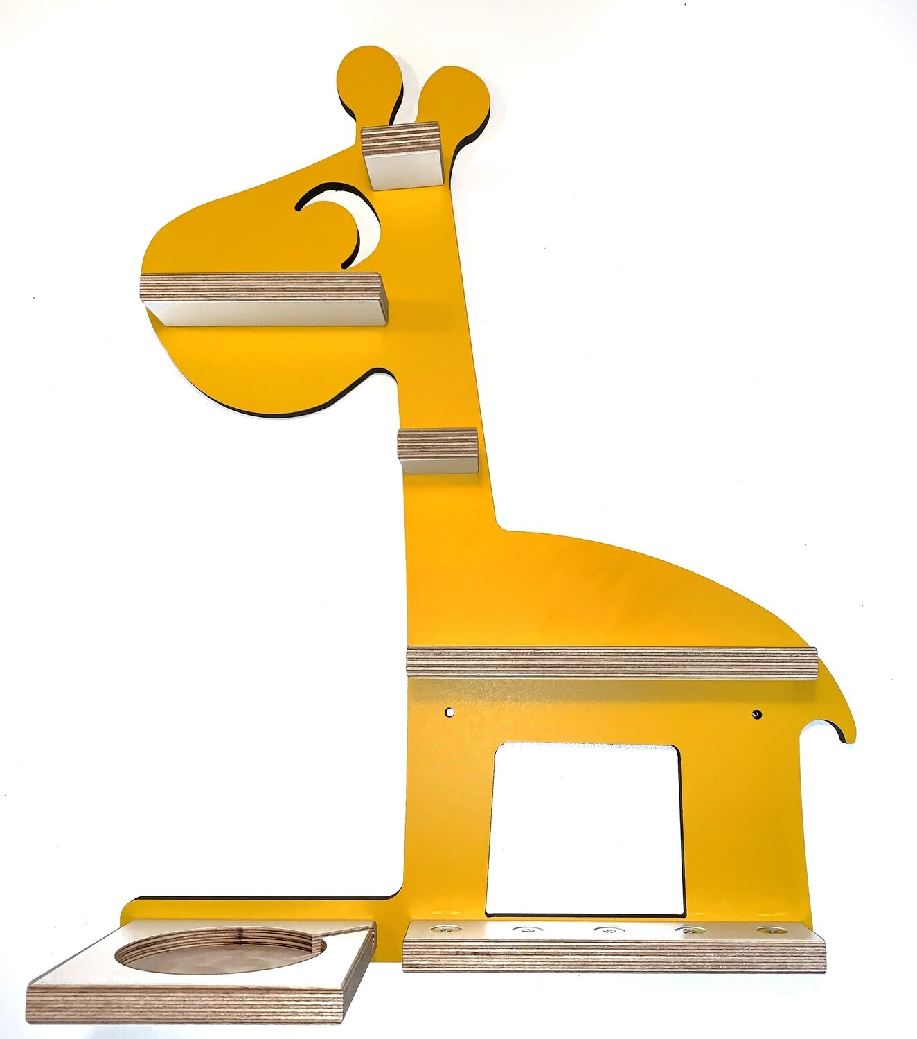 Giraffe in weiss