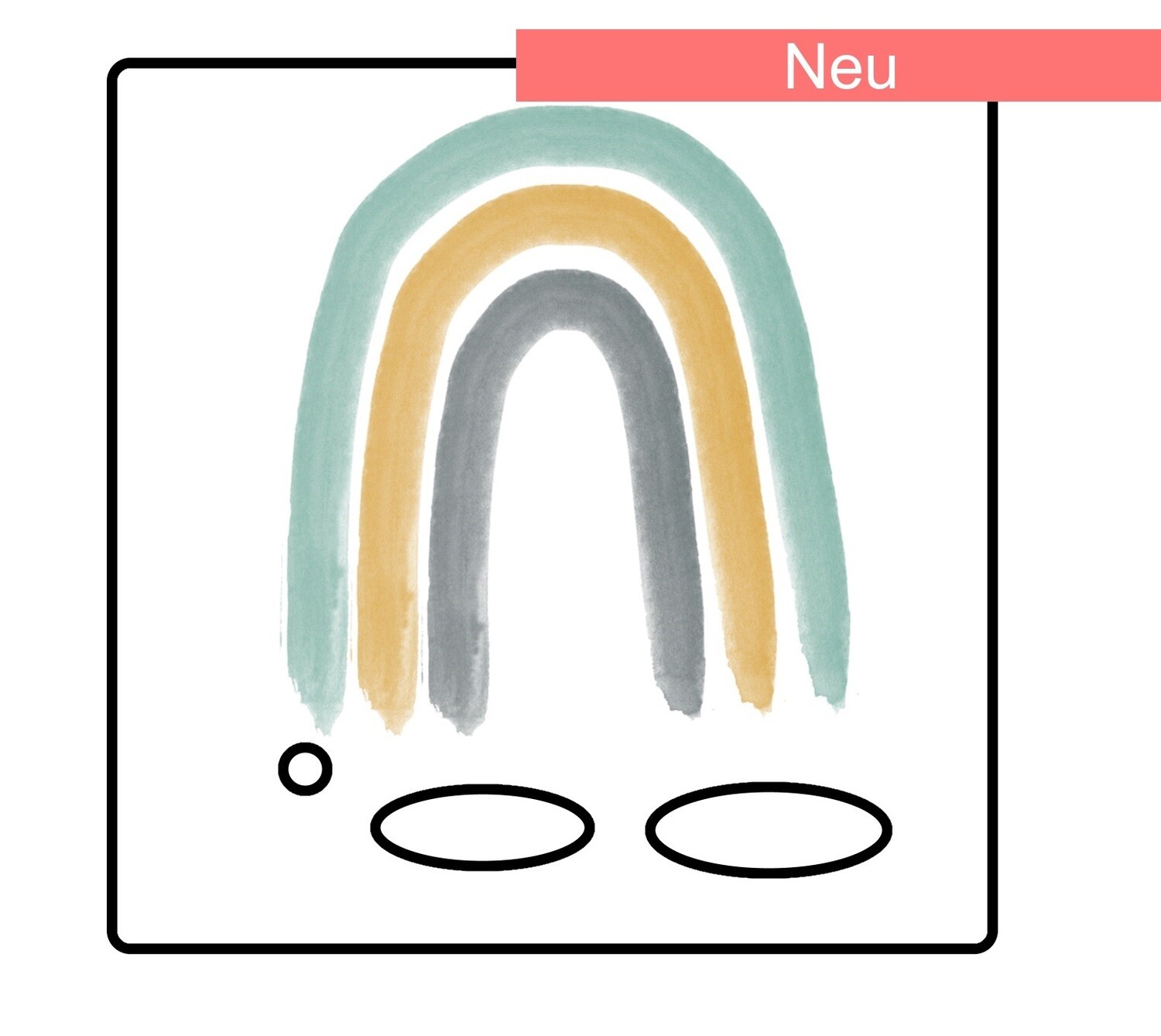 Schutzfolie Regenbogen