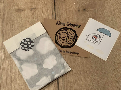 Sparset Schutzhülle - Wolke + Schutzfolie Elefant
