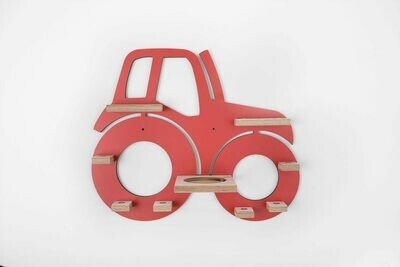 Traktor in rot