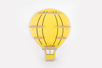 Heißluftballon in gelb (neu) 